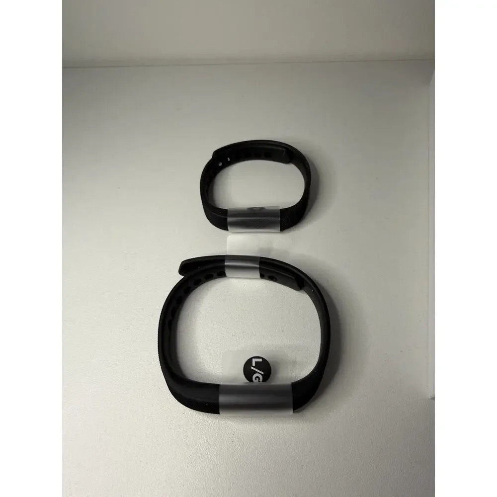 Fitbit Flex2 Activity Black Band 2 Wristbands Small Large ONLY NO TRACKER Parts